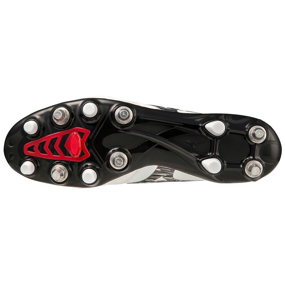 Morelia Neo IV β Japan MIX - White/Black/ChineseRed | Mizuno