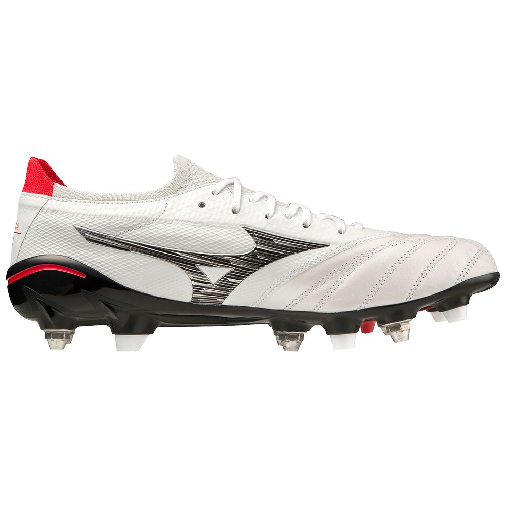 Morelia Neo IV β Japan MIX - White/Black/ChineseRed | Mizuno