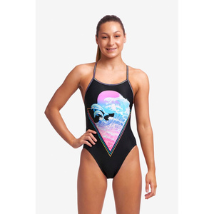 Girls Single Strap One Piece