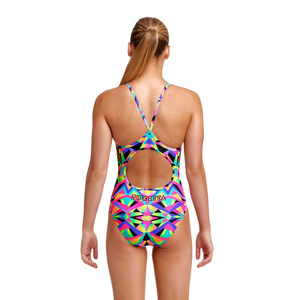 Girls Diamond Back One Piece