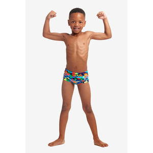 Toddler Boys Printed Trunks