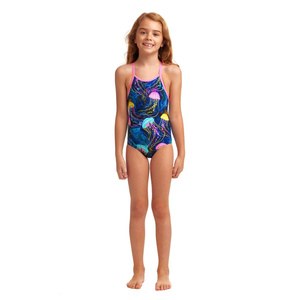 Toddler Girls Printed One Piece