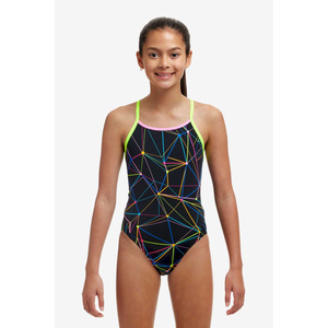 Girls Diamond Back One Piece