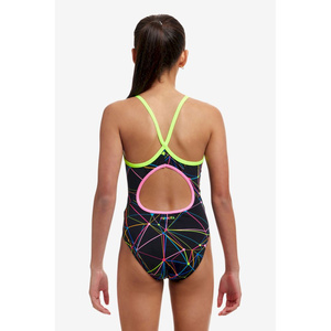 Girls Diamond Back One Piece
