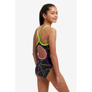 Girls Diamond Back One Piece