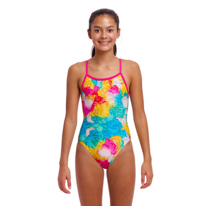 Girls Single Strap One Piece
