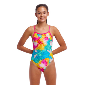 Girls Single Strap One Piece