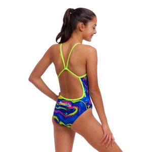 Girls Single Strap One Piece